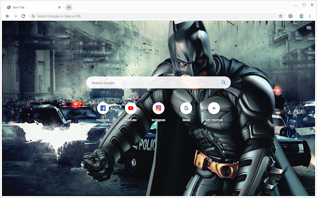 New Tab - The Dark Knight