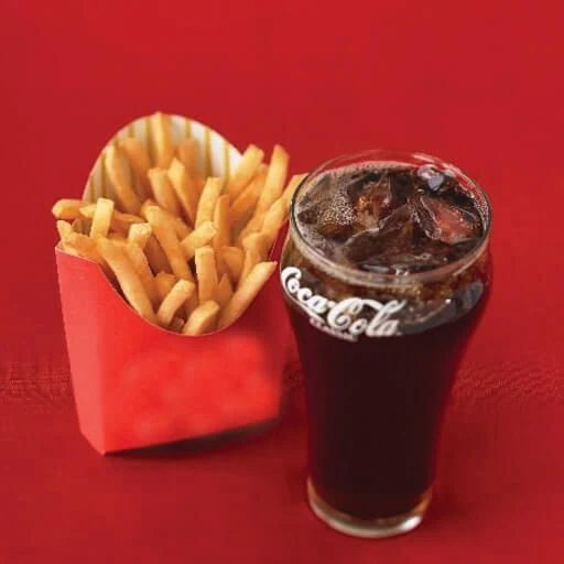 French Fry With Coke (250 Ml)