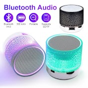 Loa Bluetooth Mini Không Dây, Loa S10 Co Led, Loa Trứng Nhấp Nháy Nghe Nhạc, Giá Rẻ, Công Nghệ Blutooth 5.0 Tặng Kèm Dây