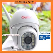 Camera Ip Wifi Ptz Yoosee Mini 16 Led Fhd - Chống Nước Xoay 360 Độ - Quay Đêm Có Màu