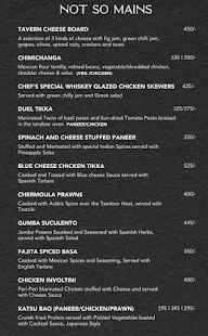 The Tavern menu 5