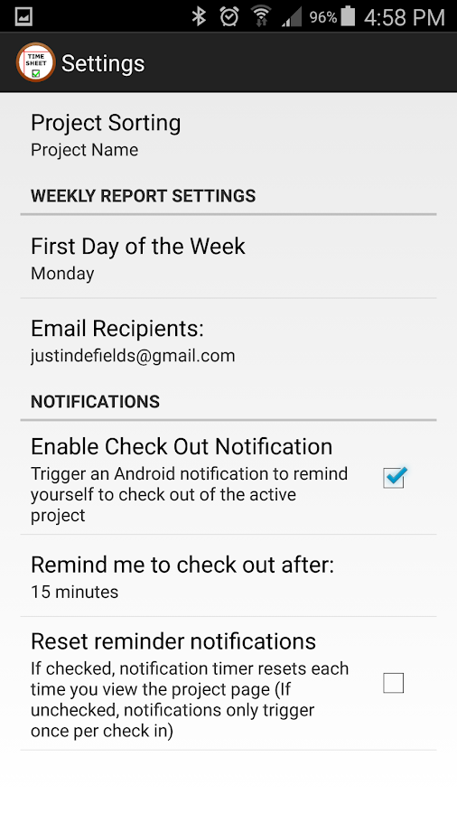Simple TimeSheet - Android Apps on Google Play