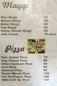 Neha Cafe menu 2