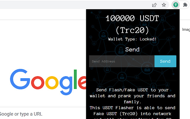 Flash USDT Sender