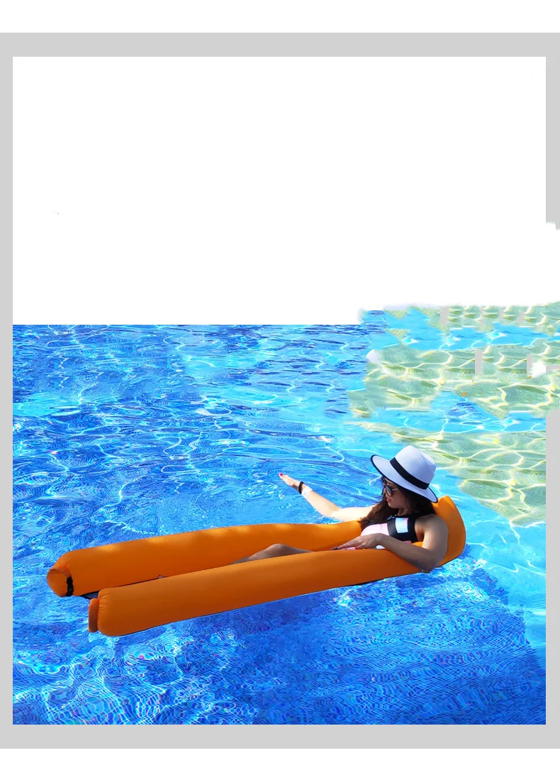 Title 4, Pływające nadmuchiwane łóżko plażowe. Idealne d...