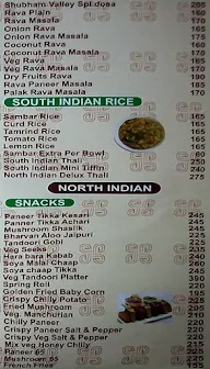 Shubham Valley Restaurant menu 4