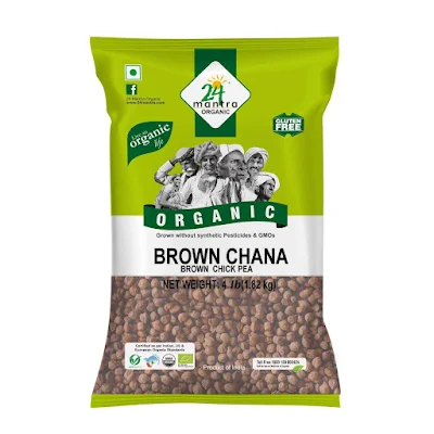 24 Mantra Organic Brown Channa 500 Gm