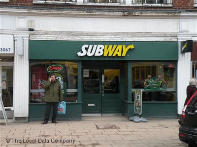 Subway On Stonehills Take Away Food Shops In Welwyn Garden City