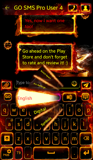 Flame Keyboard