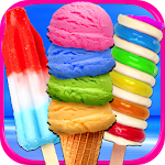 Rainbow Ice Cream & Popsicles Apk