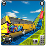 Cover Image of Download Bus Impossible Tracks Stunt Racing 3D Coach Driver 1.7 APK