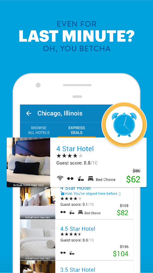 Priceline Hotel Deals, Rental Cars & Flights - Android