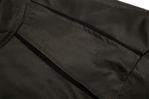 Title 16, Irregular Design Stitching Lapel Jacket. Elevat...