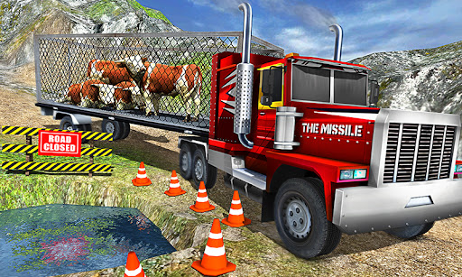 Screenshot Farm Animal Truck Driver Game