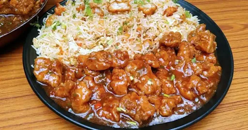 Chicken Manchurian Rice