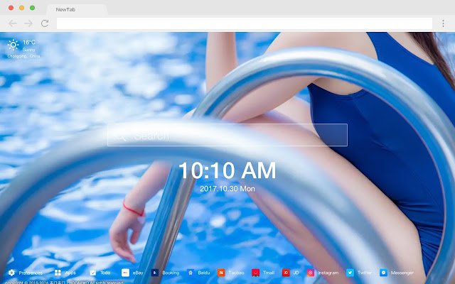 Need for popular photo HD New tab page Theme