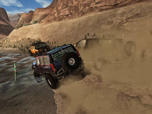 Hình ảnh trong game 4x4 Hummer (screenshot)