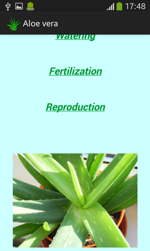 Aloe vera Screen 3