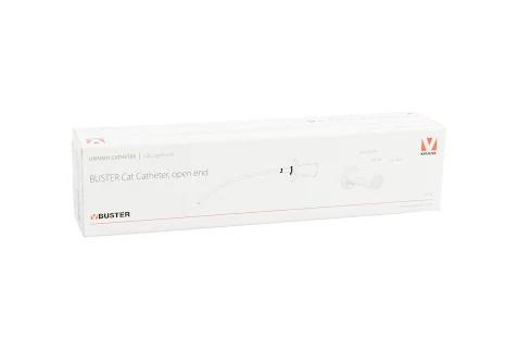 BUSTER kattkateter 1,0x130mm, Steril, u stilett, 12st