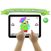 Coloring Book People  Icon