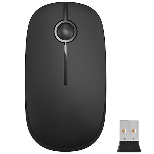 Title 2, 2.4G Wireless Mouse for reliable connection and...