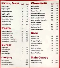 Chinese King menu 1