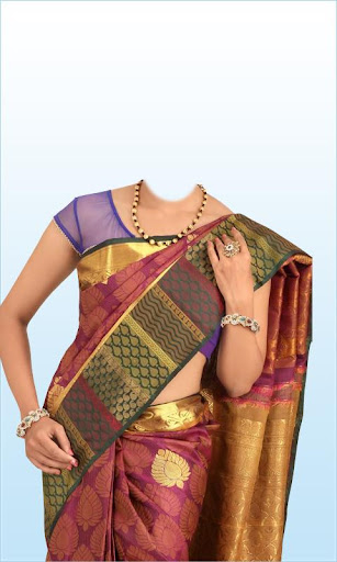 Pattu Saree Photo Suit