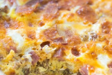 Meat Lovers Baked Omelet