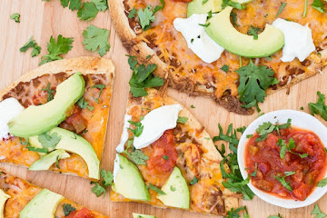 Mexican Tortilla Pizza