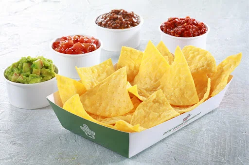 Chips with Salsa & Guacamole