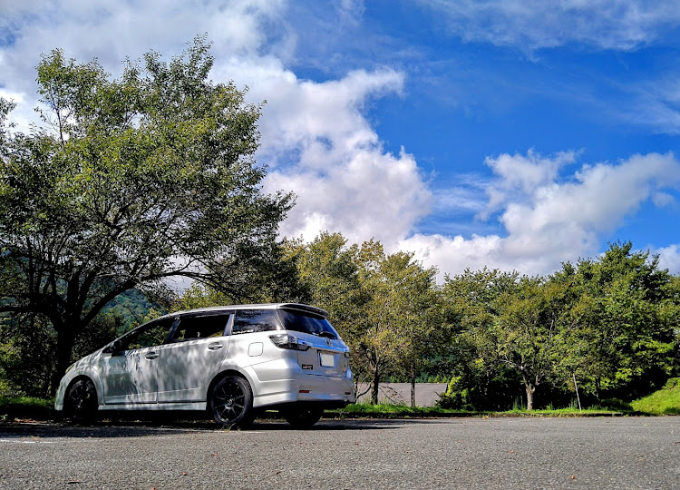 ウィッシュのドライブ・車好きと繋がりたい・車の写真が好きな人と繋がりたい・車と風景・道の駅に関するカスタム事例の投稿画像1枚目