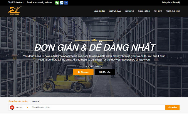 Công Cụ Đặt Hàng Của EZ Express