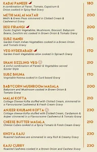 The Rasoiya Street menu 6