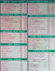 Calcutta Rolls menu 2