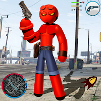 Hellboy Stickman Rope Hero Strange Gangster Vegas