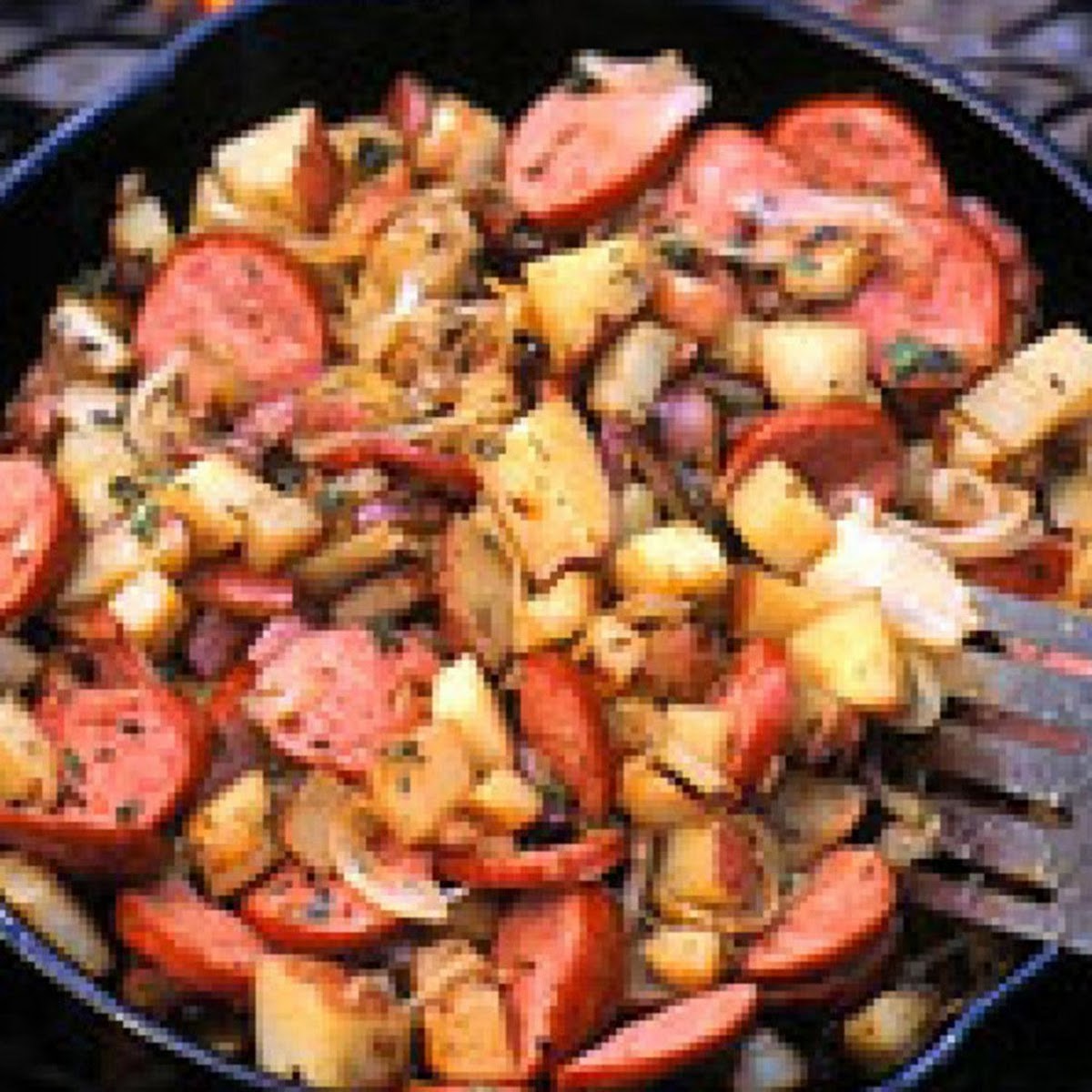 Recipes - Sausage and Potato Big Skillet