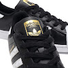 adidas originals superstar core black/running white/gold foil