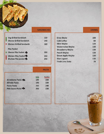 Food Monk menu 