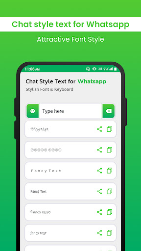 Screenshot Chat Styles : Cool Font  Whats