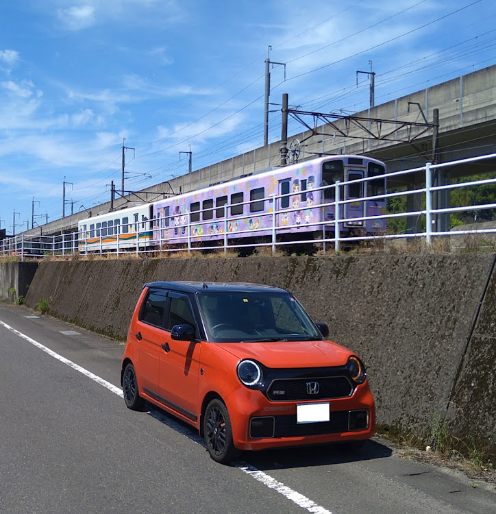 N-ONEのN-ONEのある生活・クルマのある風景・HONDA・肥薩おれんじ鉄道・インプレッサWRXSTIに関するカスタム事例の投稿画像1枚目