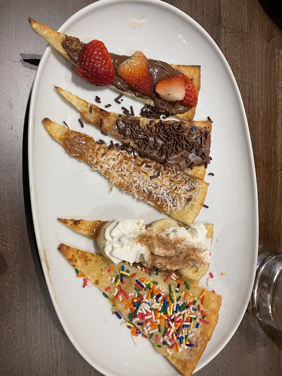 GF dessert options - delicious!