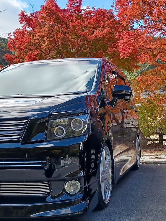 ヴォクシーの紅葉ドライブ・紅葉と愛車・紅葉を求めて・カメ活・ダム活に関するカスタム事例の投稿画像6枚目