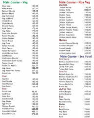 The Roadies Cafe menu 2