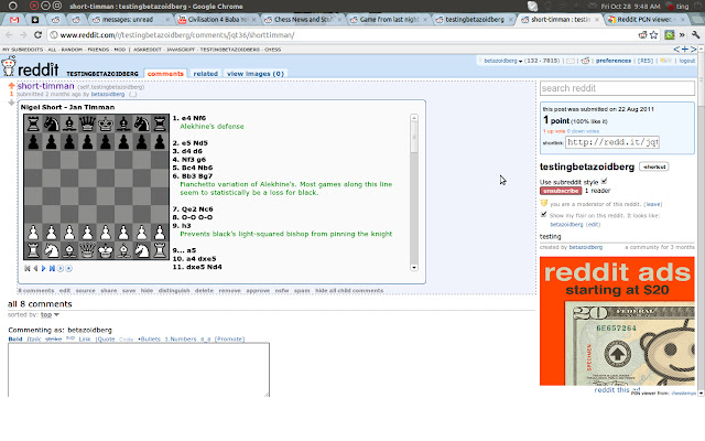 Reddit PGN viewer.
