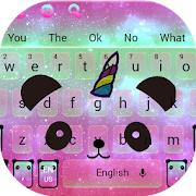 Cute Unicorn Panda Keyboard  Icon