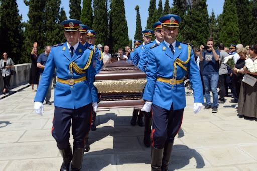 Čuvar Srpskog vojničkog groblja Đorđe Mihailović sahranjen na 'Zejtinliku' uz vojne počasti