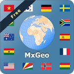 Cover Image of ダウンロード 世界アトラスと世界地図MxGeo 4.5.0 APK