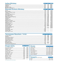 The Social Town House menu 8