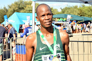 Lebogang Khonkhobe won the Marakele marathon in Thabazimbi on Saturday. 