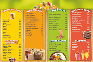 Juices & More menu 1